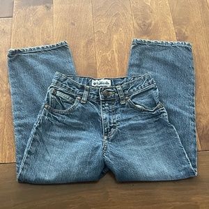 OshKosh 100% Premium Cotton Denim Jeans Adjust Waistband Sz 6R